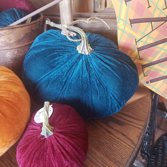 Velvet Pumpkins (Lg)