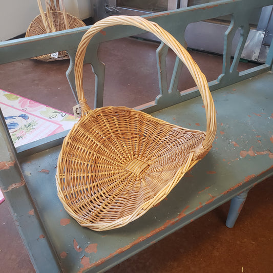 Large Wicker Gathering Basket