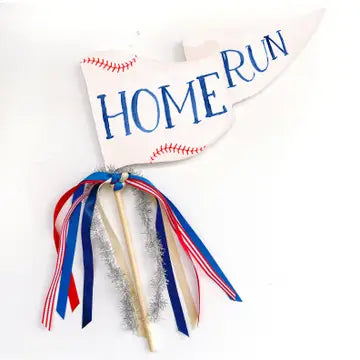 Home Run Baseball Pennant