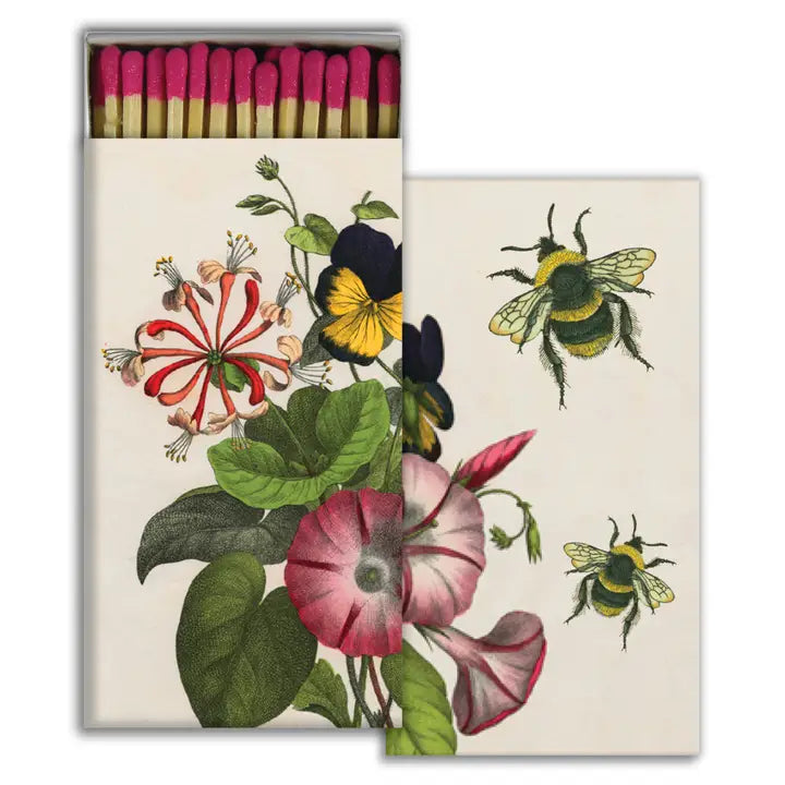 Bee/Morning Glory Match Box