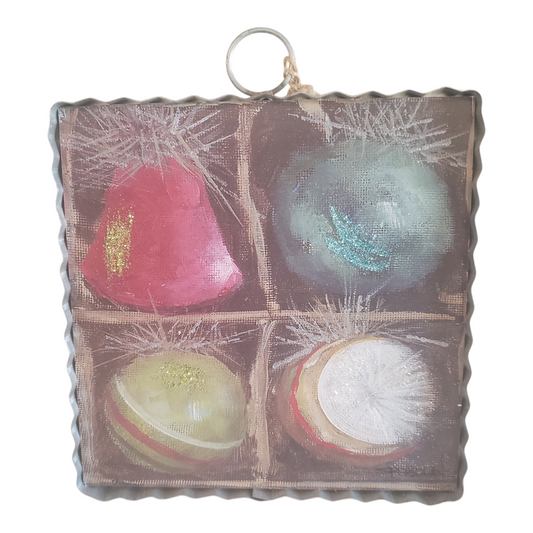 Round Top Ornament Box Mini Print