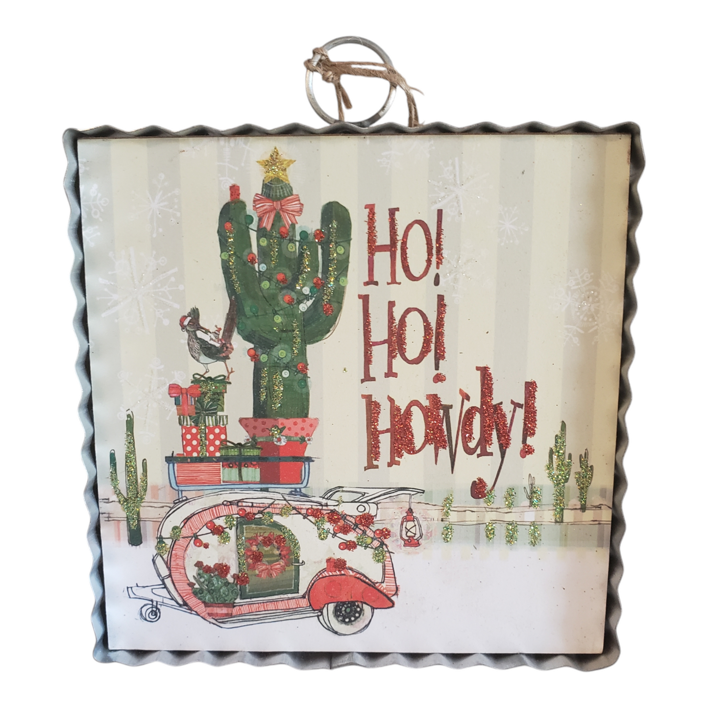 Round Top Ho Ho Howdy Mini Print