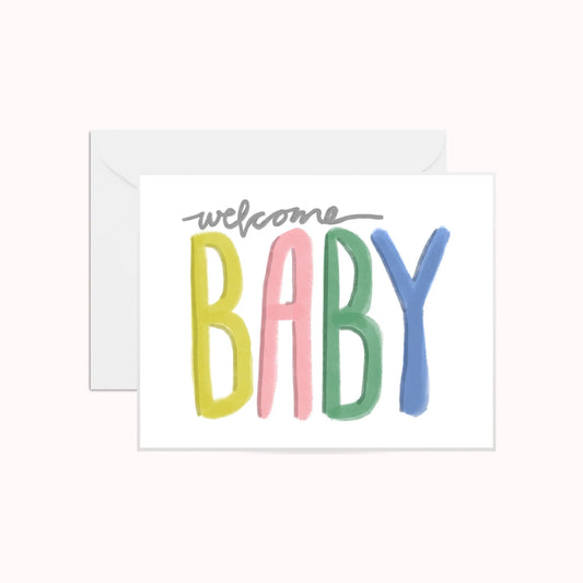 Welcome Baby Greeting Card