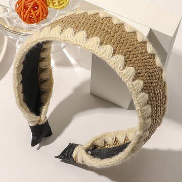 Scallop Woven Headband